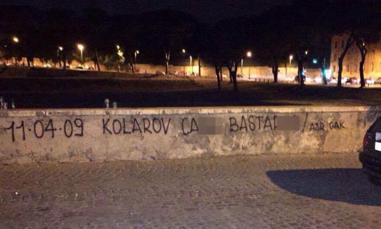 Roma: tifosi contro Kolarov, il 'laziale' bast...o FOTO