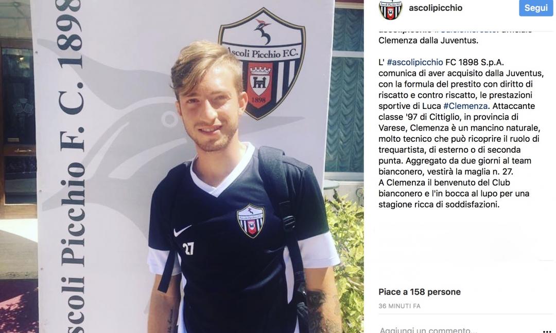 Ascoli UFFICIALE: ecco Clemenza. I dettagli