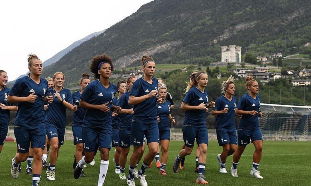 Le Women inaugurano il nuovo campo del JVillage alla Continassa FOTO e VIDEO