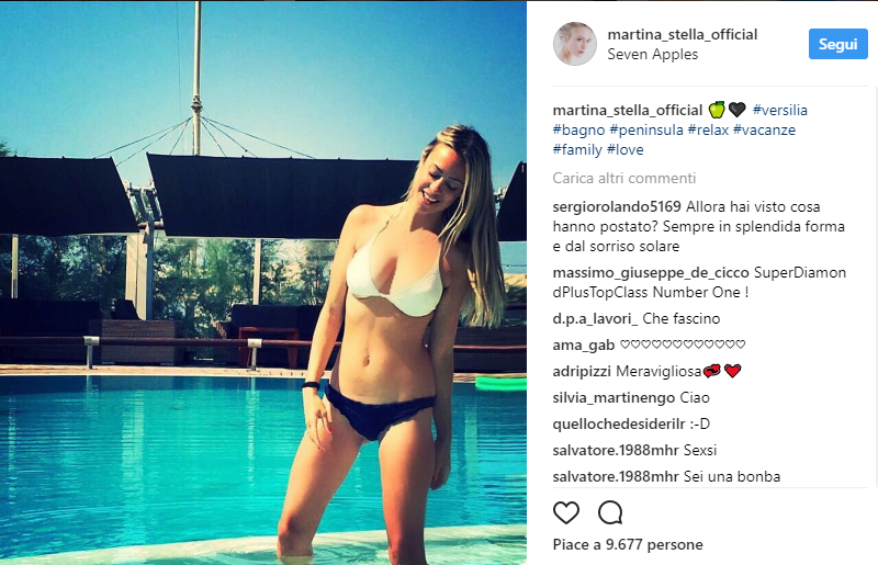 Martina Stella è come la Juve: non passa mai di moda