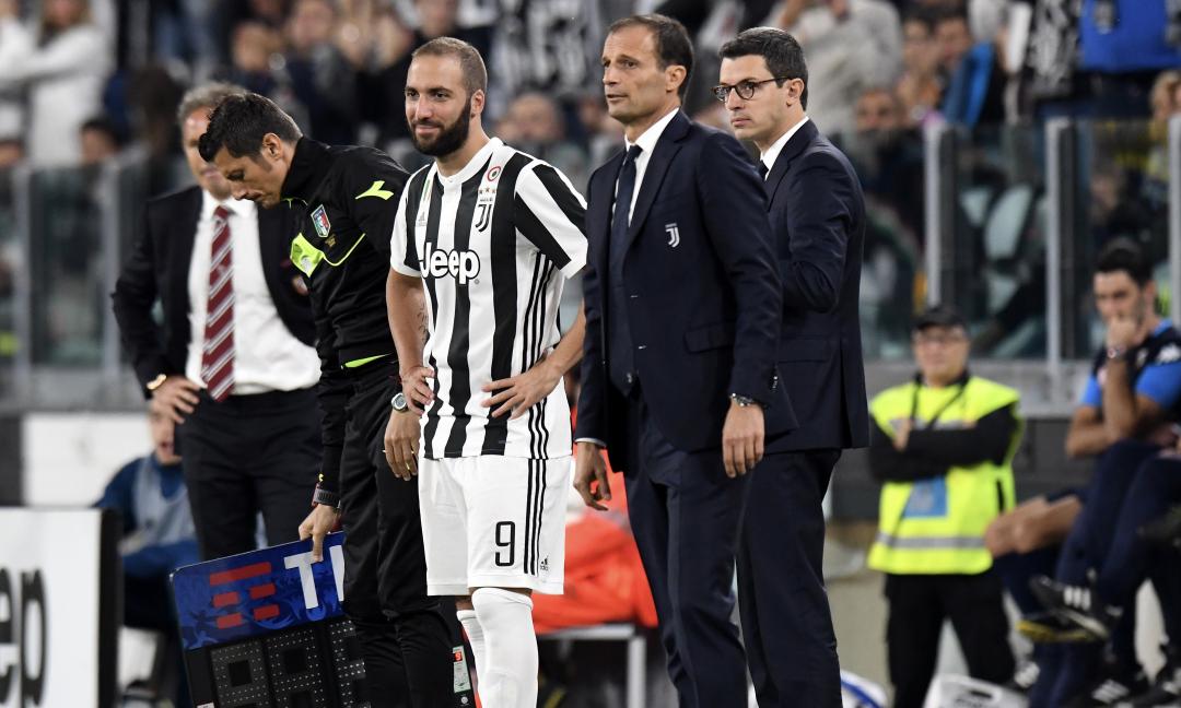 Juve, chi arriva al posto di Higuain? Ecco l'indizio di Allegri