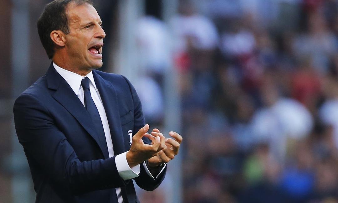 VAR toglie rigore al Genoa: cosa si sono detti Allegri e Prandelli