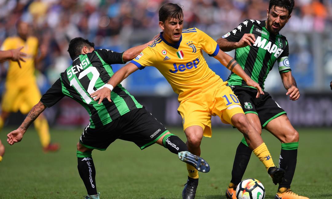 Sassuolo-Juventus 1-3, riguarda le magie di Dybala! VIDEO