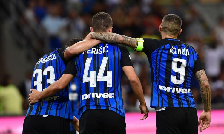 Inter-Atalanta 2-0: doppietta di Icardi e sorpasso alla Juve
