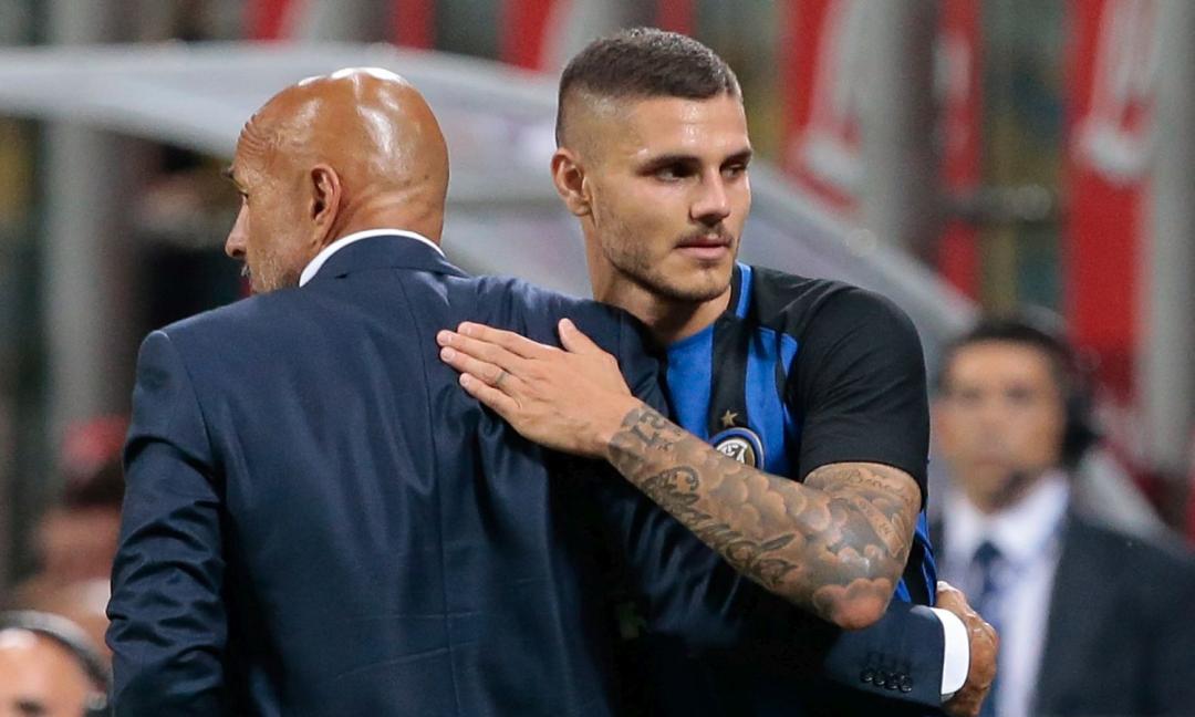 Spalletti: 'Icardi? Certe cose mettono in imbarazzo l'Inter'