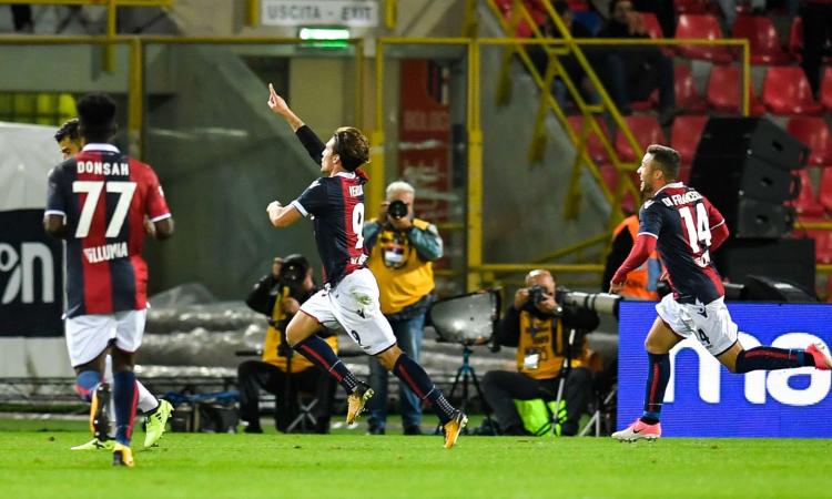 Serie A, Bologna-Inter 1-1: Verdi colpisce, pari Inter su rigore