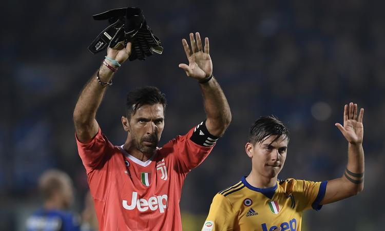 Buffon: cori dai tifosi della Lazio, lui torna per ringraziarli VIDEO