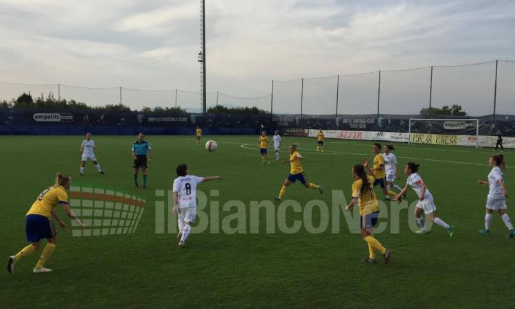 Che poker all'Empoli! Juventus Women ancora a punteggio pieno