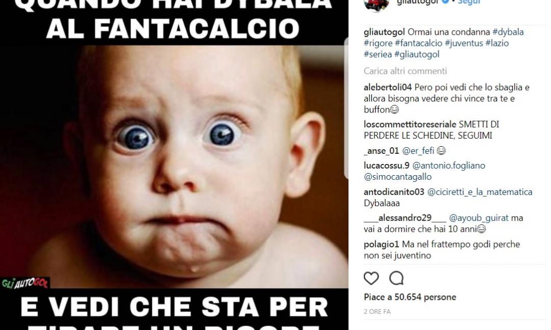 Juve-Lazio sui social: 'Allegri, e se Chiellini fosse rigorista?' GALLERY