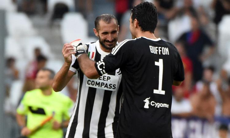 L’Uefa incorona Buffon e Chiellini: ecco i loro record