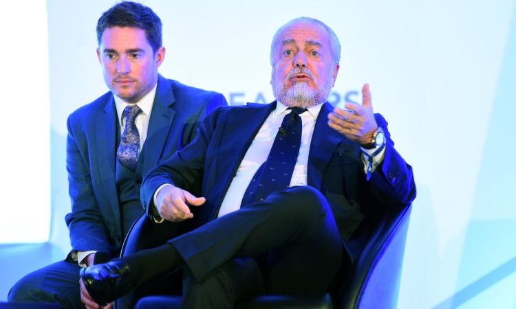 De Laurentiis: 'Ibra? Un desiderio. E su Mertens e Callejon..'