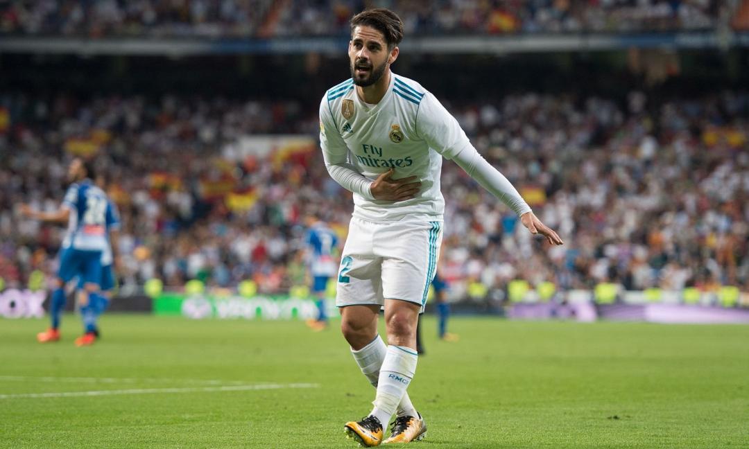 Dalla Spagna: Isco infuriato con il Real, c'è la Juve