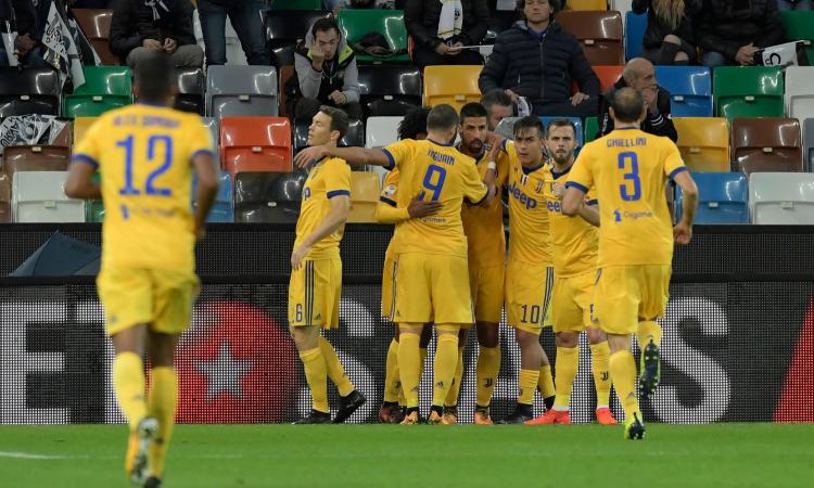Udinese-Juventus 2-6, tanti gol e rosso a Mandzukic: riguarda tutto VIDEO