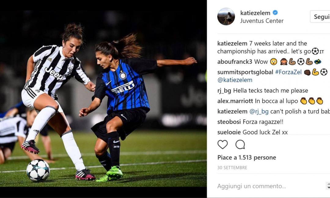 Juve Women, Zelem: 'Vogliamo finire il campionato da imbattute'