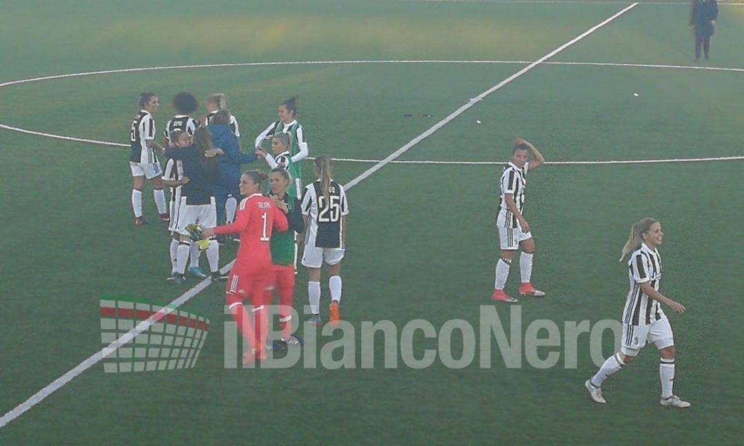 Juventus Women-Sassuolo 2-0: tre punti e primato in solitaria