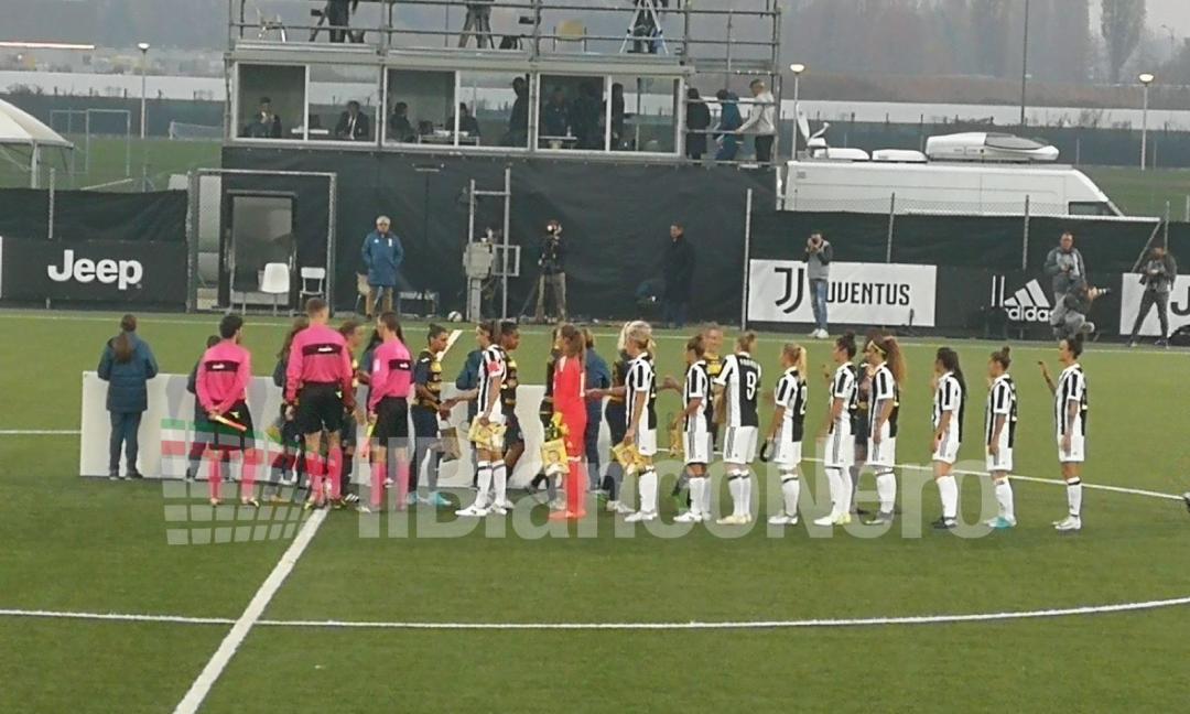 Juventus Women-Verona 1-0: segna Franssi, bianconere a punteggio pieno