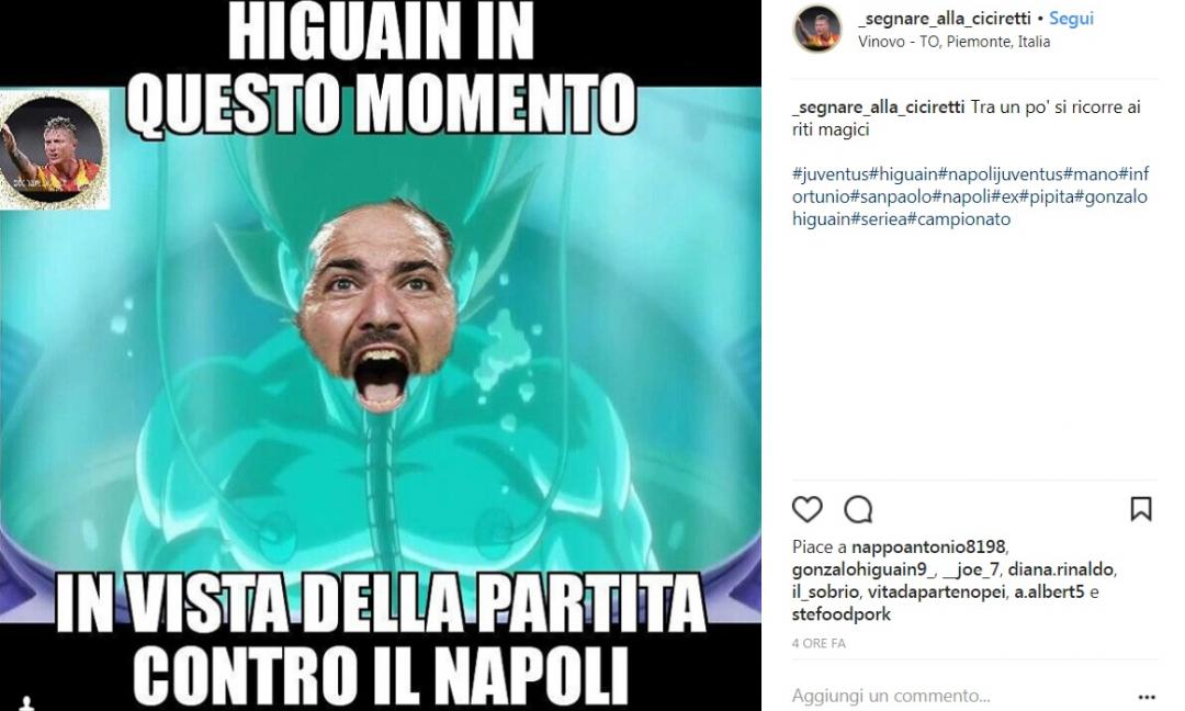 Juve, l'infortunio di Higuain scatena la fantasia dei social network GALLERY