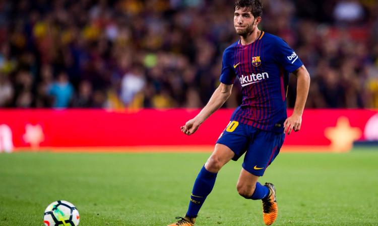 Obiettivi Juve: Sergi Roberto rinnova con il Barça, clausola 'alla Messi'