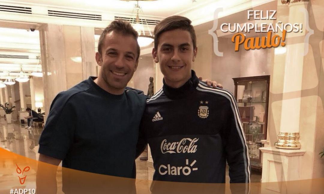 Del Piero, Pirlo e Dybala insieme per una buona causa VIDEO