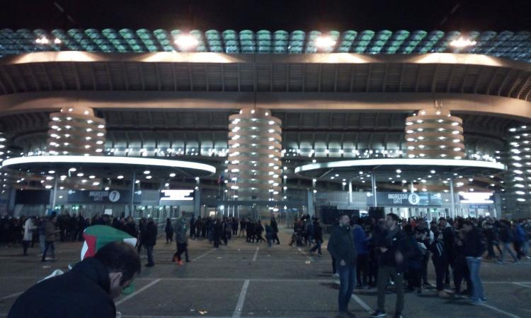 Milan-Juve: continua la protesta, prezzi raddoppiati negli stadi