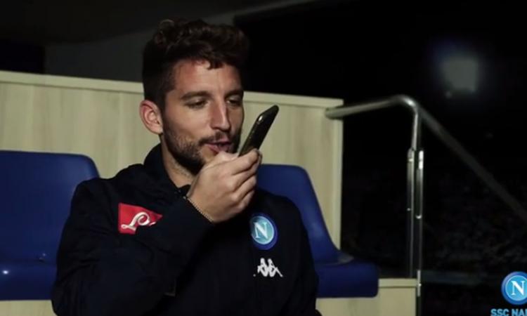 Napoli-Juve e Gomorra? Risolve tutto... Mertens VIDEO