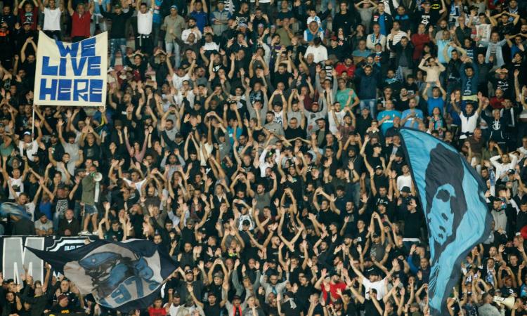 Juve-Napoli, settore ospiti aperto: bianconeri a disagio e tifosi furiosi