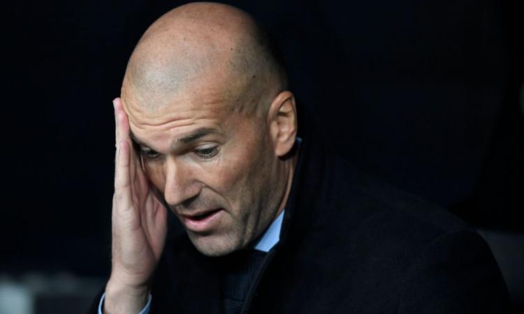 Zidane ha una preoccupazione verso Juve-Real Madrid