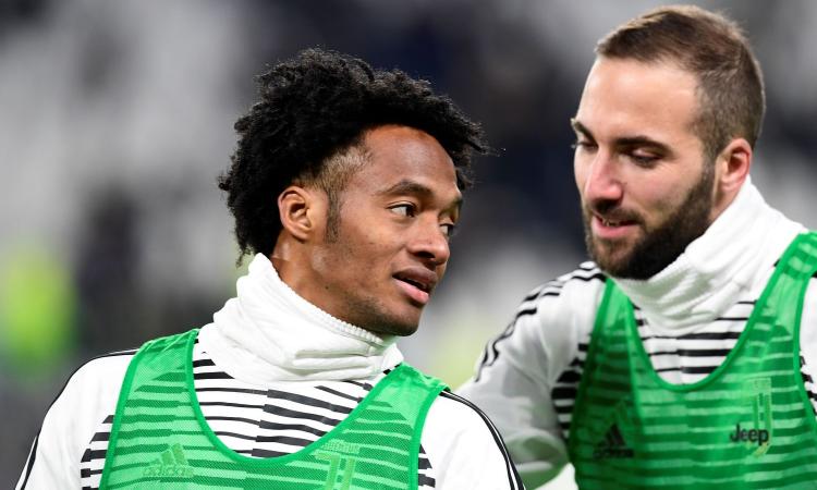 La Juve loda Cuadrado e Higuain in un fantastico VIDEO