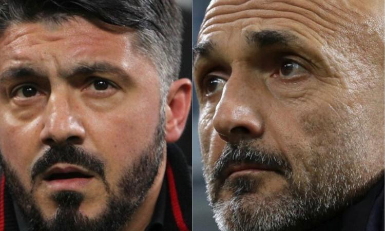 Spalletti felice del mercato, Gattuso è il nuovo Conte: a Milano sognano e la Juve...