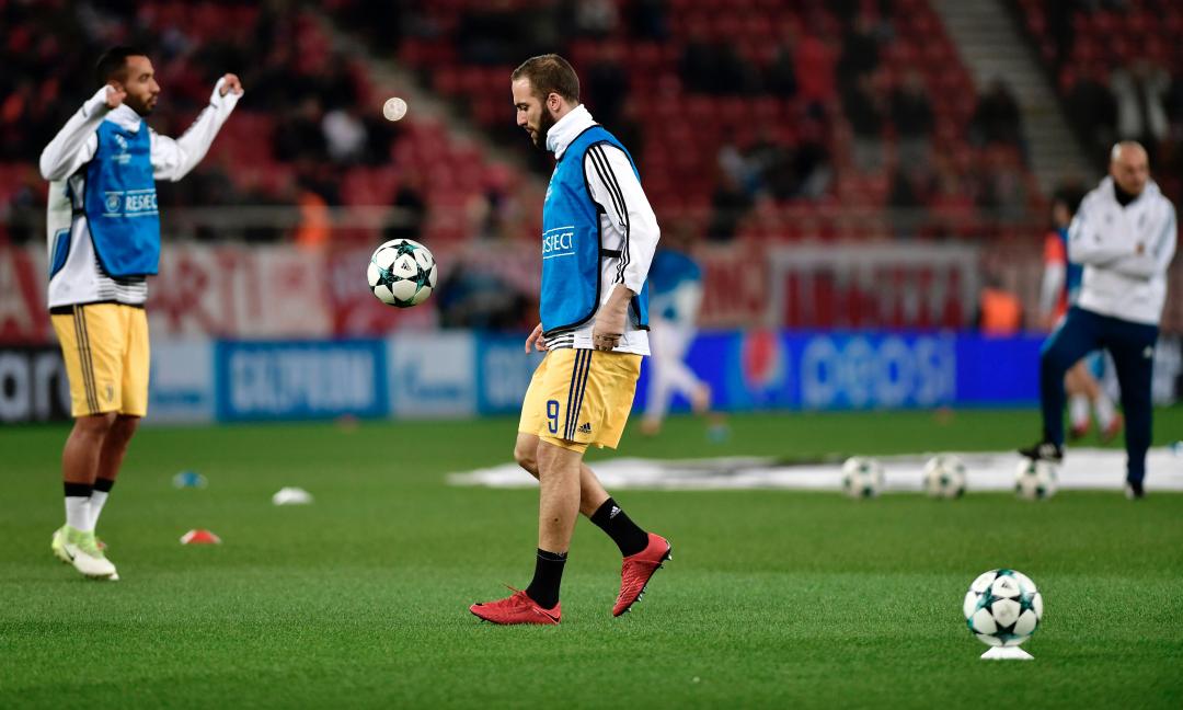 Olympiacos-Juventus: FOTO e VIDEO del prepartita da Atene