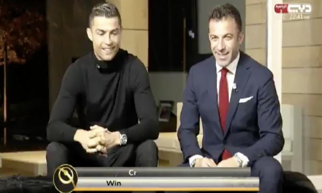 Del Piero: 'Ronaldo alla Juve è una figata, può giocare con Higuain'