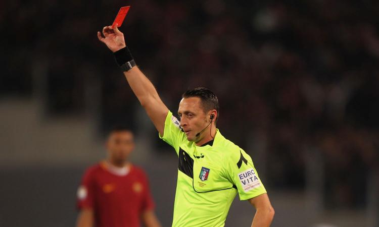 Spezia-Juve, ecco l'arbitro. Fermati Giacomelli e Nasca