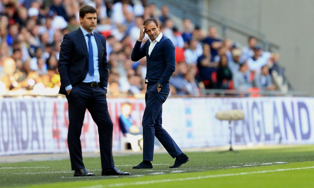 Allegri e Pochettino, ve li ricordate da giovani?