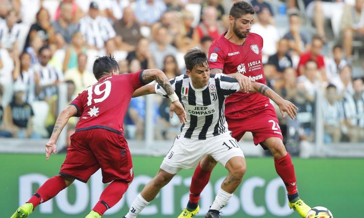 Juve, contro il Cagliari una vittoria per il primato storico