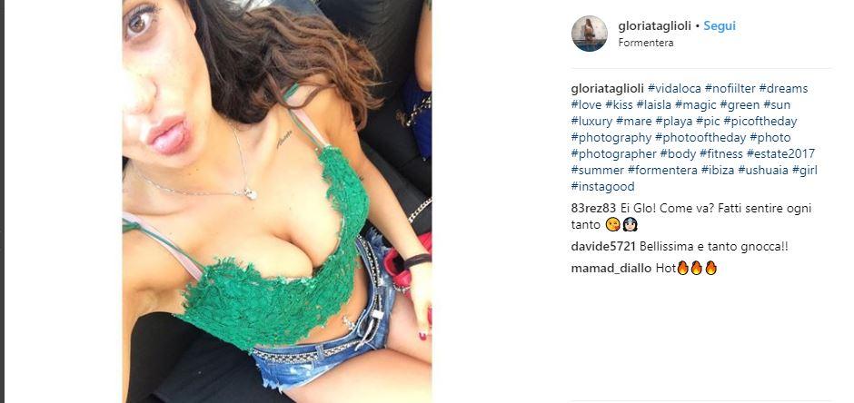 Il Napoli vince tra le polemiche: Gloria e il suo Bologna si consolano su Instagram