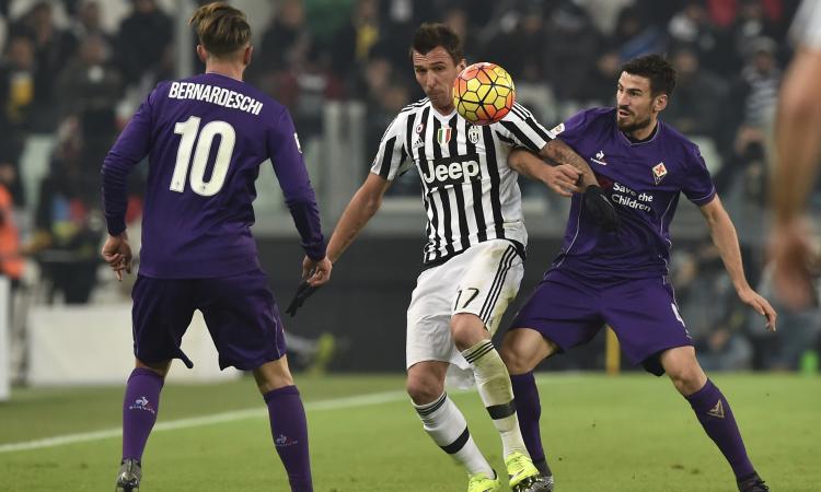 Verso Juve-Fiorentina, viola davanti in classifica: da quanto non accadeva