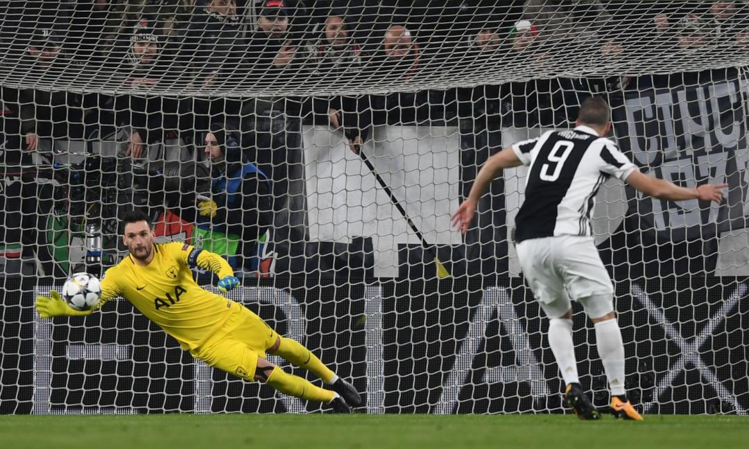 Juventus-Tottenham 2-2, il tabellino