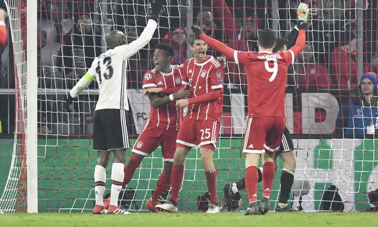 Champions, Bayern senza pietà: clamoroso 5-0 al Besiktas!