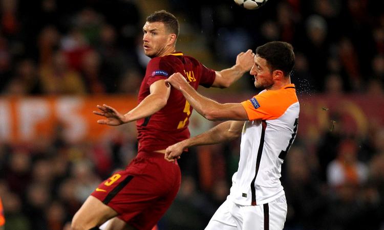 Champions League: Roma ai quarti, decide un guizzo di Dzeko