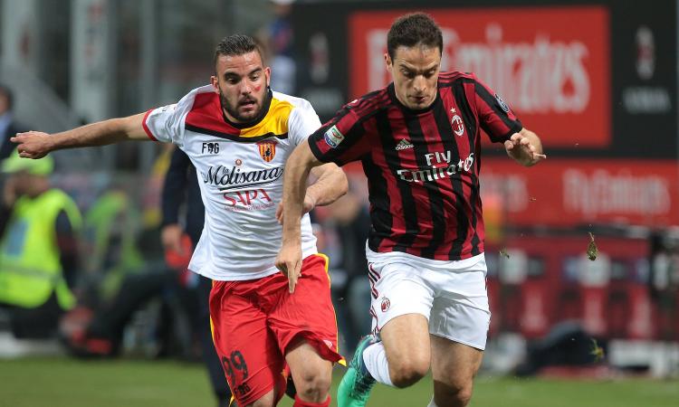 Milan, 4 punti regalati al Benevento: 'chi non salta bianconero è'