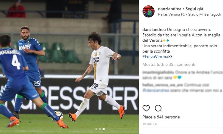 Dal Verona un talento per il futuro: la Juve ha messo gli occhi su Danzi 