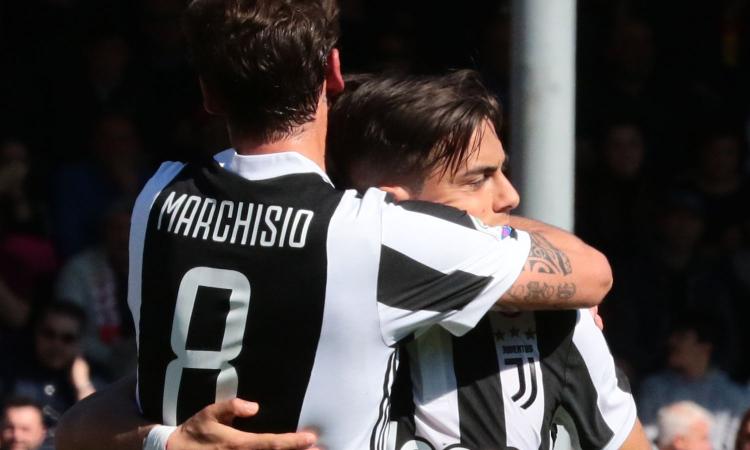 Marchisio abbraccia Dybala, 'bambino con occhi da uomo': 'Ti immaginavo con quella Coppa' FOTO