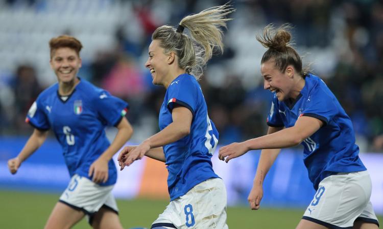 Calcio femminile, Italia-Portogallo 3-0: Bonansea porta le Azzurre ai Mondiali
