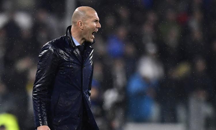Zidane in conferenza: 'Rigore? Tutti mi dicono che c'era'