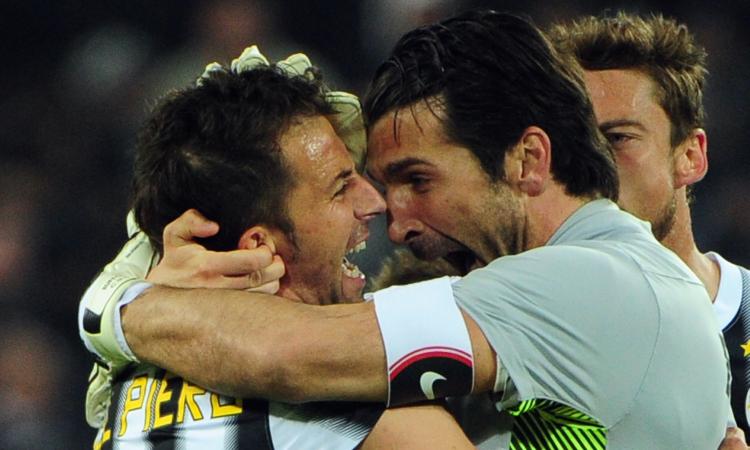 Del Piero, lettera a Buffon: 'Ho lasciato col primo, tu hai salutato col settimo'