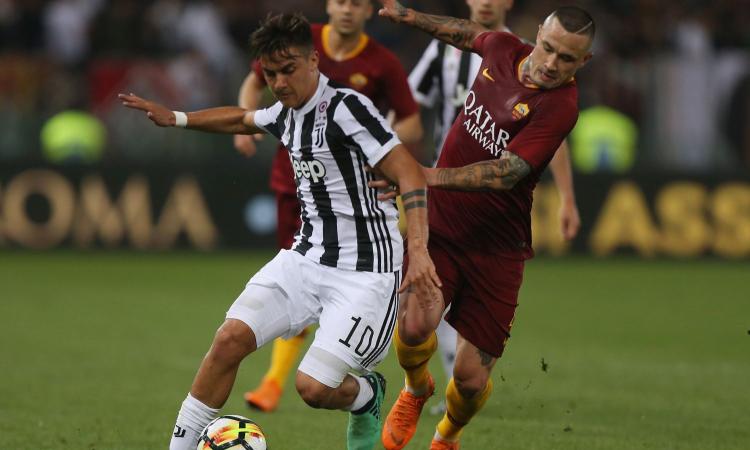 Roma-Juventus, le PAGELLE: lampi di vero Dybala, super Barzagli