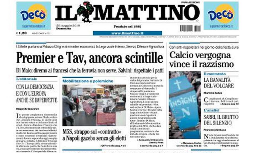 Bara Insigne e cori anti-Napoli: Il Mattino attacca, le reazioni di Alvino e Pistocchi