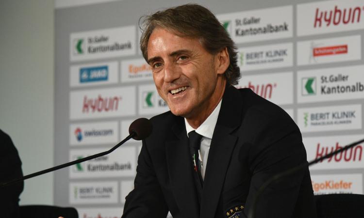 Italia, Mancini: 'Pirlo? Possibile nello staff. Ronaldo alla Juve...'