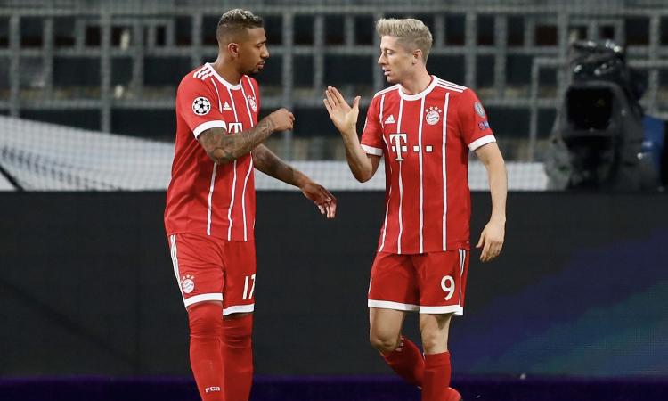 CorSport: Juve su Lewandowski e Boateng, doppio affare con il Bayern