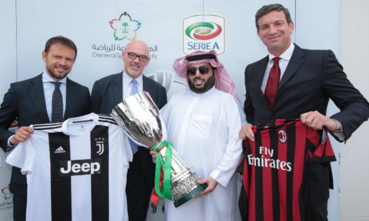 Supercoppa, UFFICIALE: Juve-Milan in Arabia Saudita, ecco data e ora